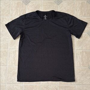 Real Essentials Black Workout Shirt